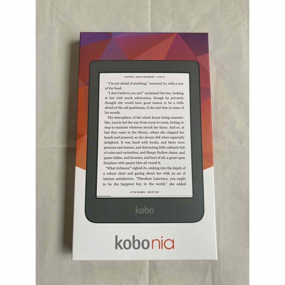 KOBO｜コボ N306-KJ-BK-S-EP 電子書籍リーダー Kobo Ni スマホ/家電/カメラのPC/タブレット(電子ブックリーダー)の商品写真