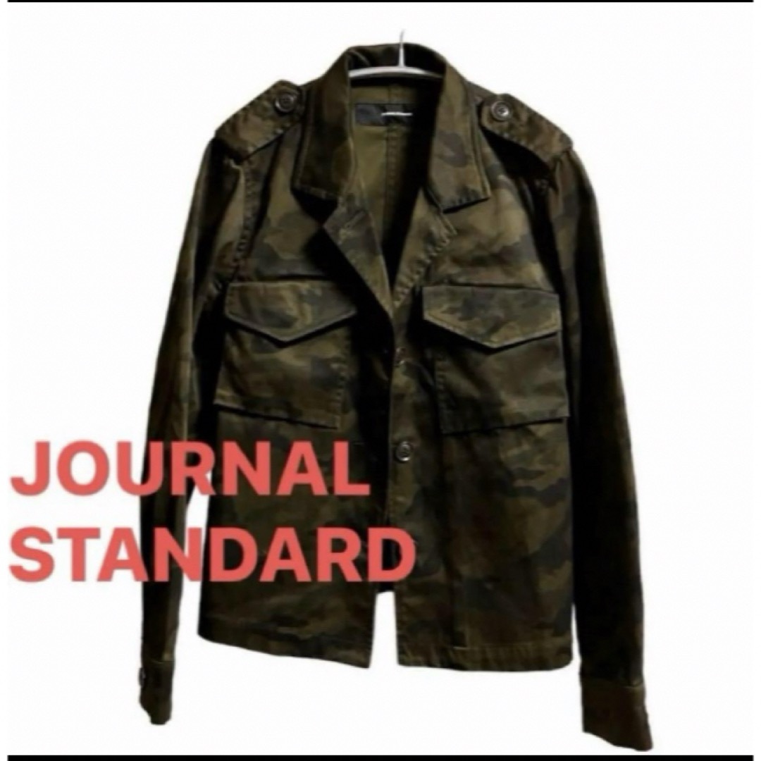 JOURNAL STANDARD(ジャーナルスタンダード)のジャーナルスタンダード　ジャケット　ジャンパー　カモフラ　迷彩柄　ミリタリー レディースのジャケット/アウター(ミリタリージャケット)の商品写真