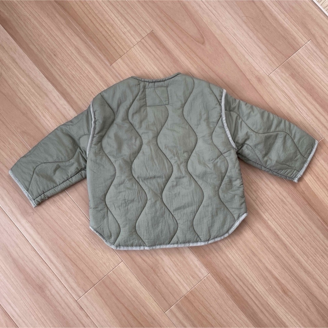 ZARA KIDS(ザラキッズ)のZARA キルティングパフジャケット 110cm キッズ/ベビー/マタニティのキッズ服女の子用(90cm~)(ジャケット/上着)の商品写真