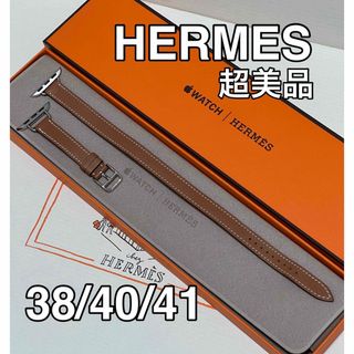 Hermes - 超美品 Apple Watch HERMESドゥブルトゥールゴールド