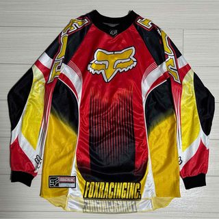 ヴィンテージ(VINTAGE)のFox Racing シャツ　ジャージ(Tシャツ/カットソー(七分/長袖))