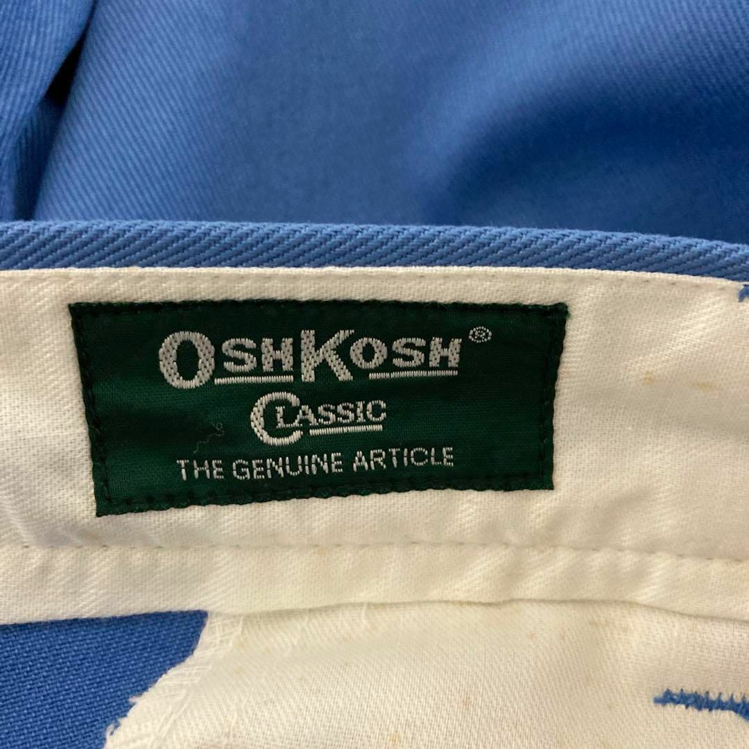 OshKosh(オシュコシュ)のOSHKOSH オシュコシュ　ワークパンツ　カラー　デット　ブルー　30 メンズのパンツ(ワークパンツ/カーゴパンツ)の商品写真