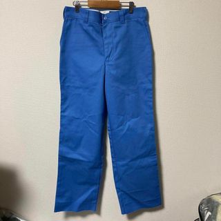 オシュコシュ(OshKosh)のOSHKOSH オシュコシュ　ワークパンツ　カラー　デット　ブルー　30(ワークパンツ/カーゴパンツ)