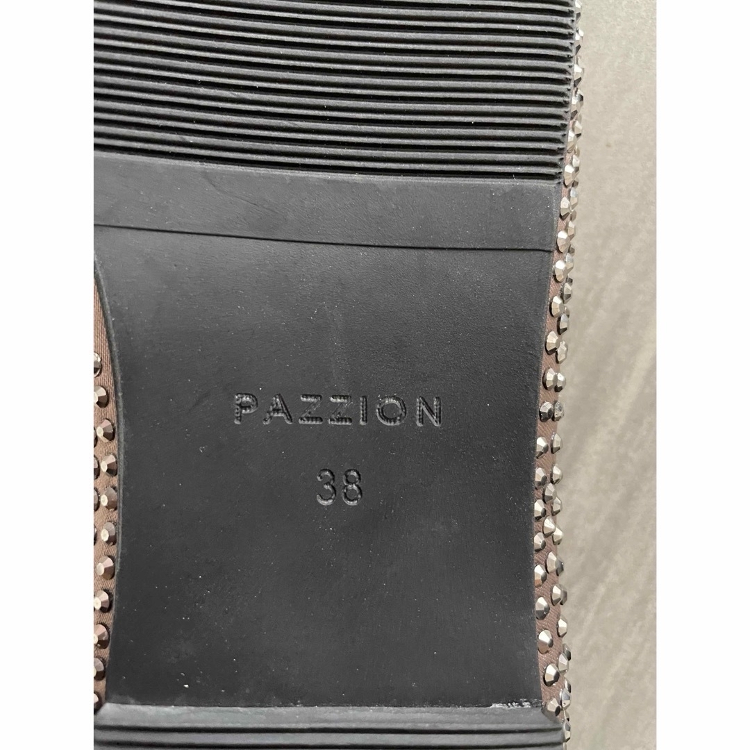 PAZZION パッション　キラキラ　靴 レディースの靴/シューズ(ミュール)の商品写真