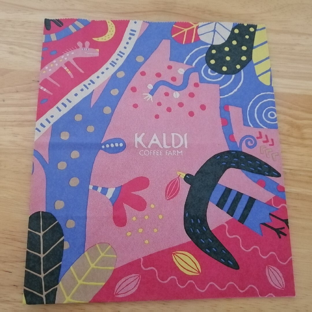 KALDI　紙袋 ハンドメイドの文具/ステーショナリー(カード/レター/ラッピング)の商品写真