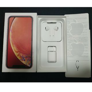 アイフォーン(iPhone)のiphone xr ケーブル イヤフォン付属品のみフルセット 安心 純正品(その他)