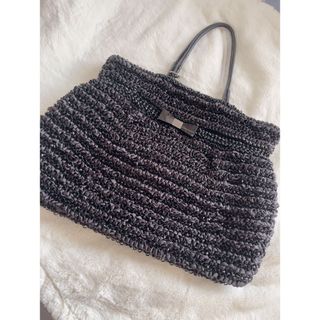 アンテプリマワイヤーバッグ(ANTEPRIMA/WIREBAG)の超美品！アンテプリマバック　ブラック(ハンドバッグ)