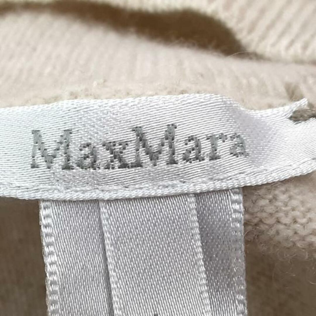 Max Mara(マックスマーラ)のMax Mara(マックスマーラ) 半袖セーター サイズL レディース美品  - アイボリー ハイネック レディースのトップス(ニット/セーター)の商品写真