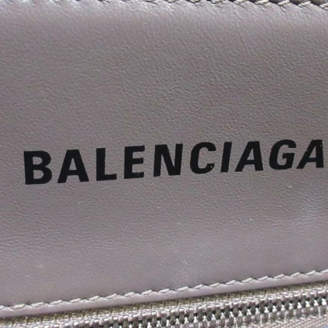 Balenciaga(バレンシアガ)のBALENCIAGA(バレンシアガ) トートバッグ ビストロ XS バスケット 671342 グレー エナメル（レザー） レディースのバッグ(トートバッグ)の商品写真