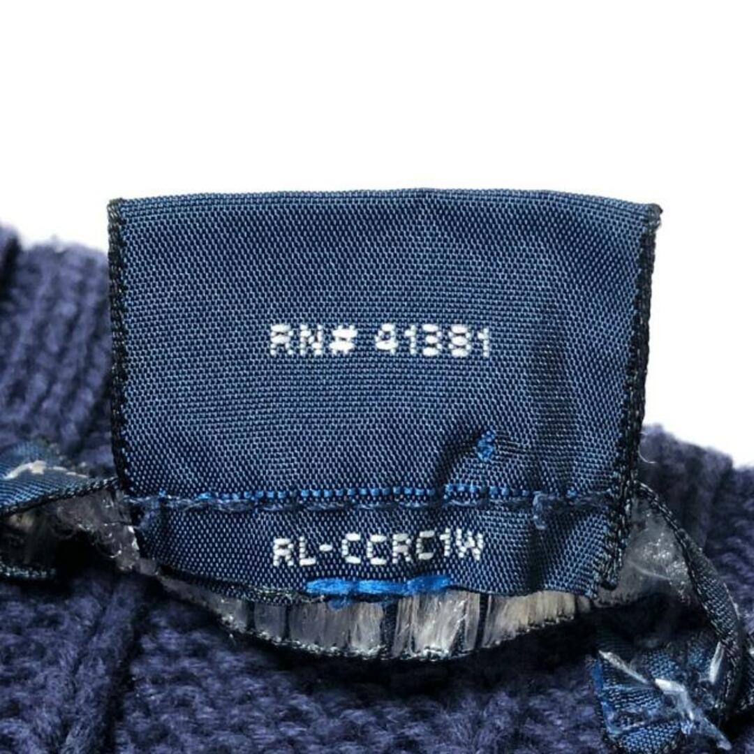 Ralph Lauren(ラルフローレン)のRalphLauren(ラルフローレン) 長袖セーター サイズXL レディース - ネイビー クルーネック レディースのトップス(ニット/セーター)の商品写真