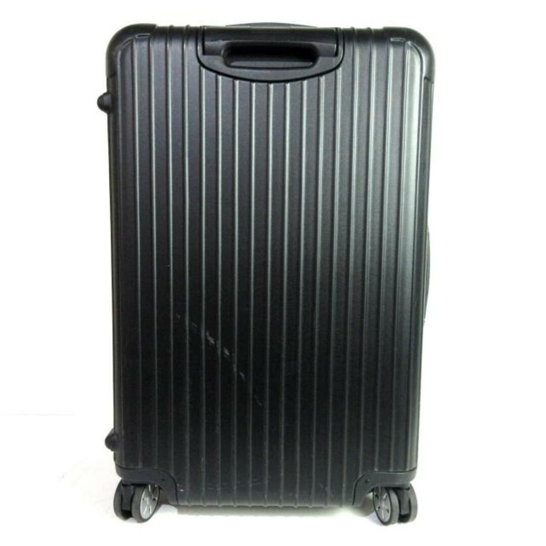 RIMOWA(リモワ)のRIMOWA(リモワ) キャリーバッグ サルサ マルチホイール70 マットブラック 810.70.32.4 黒 TSAロックナンバー【000】 ポリカーボネイト レディースのバッグ(スーツケース/キャリーバッグ)の商品写真