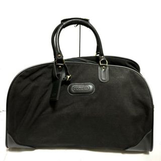 COACH - COACH(コーチ) ボストンバッグ美品  - 0563 黒 本体ロックなし ナイロン×レザー