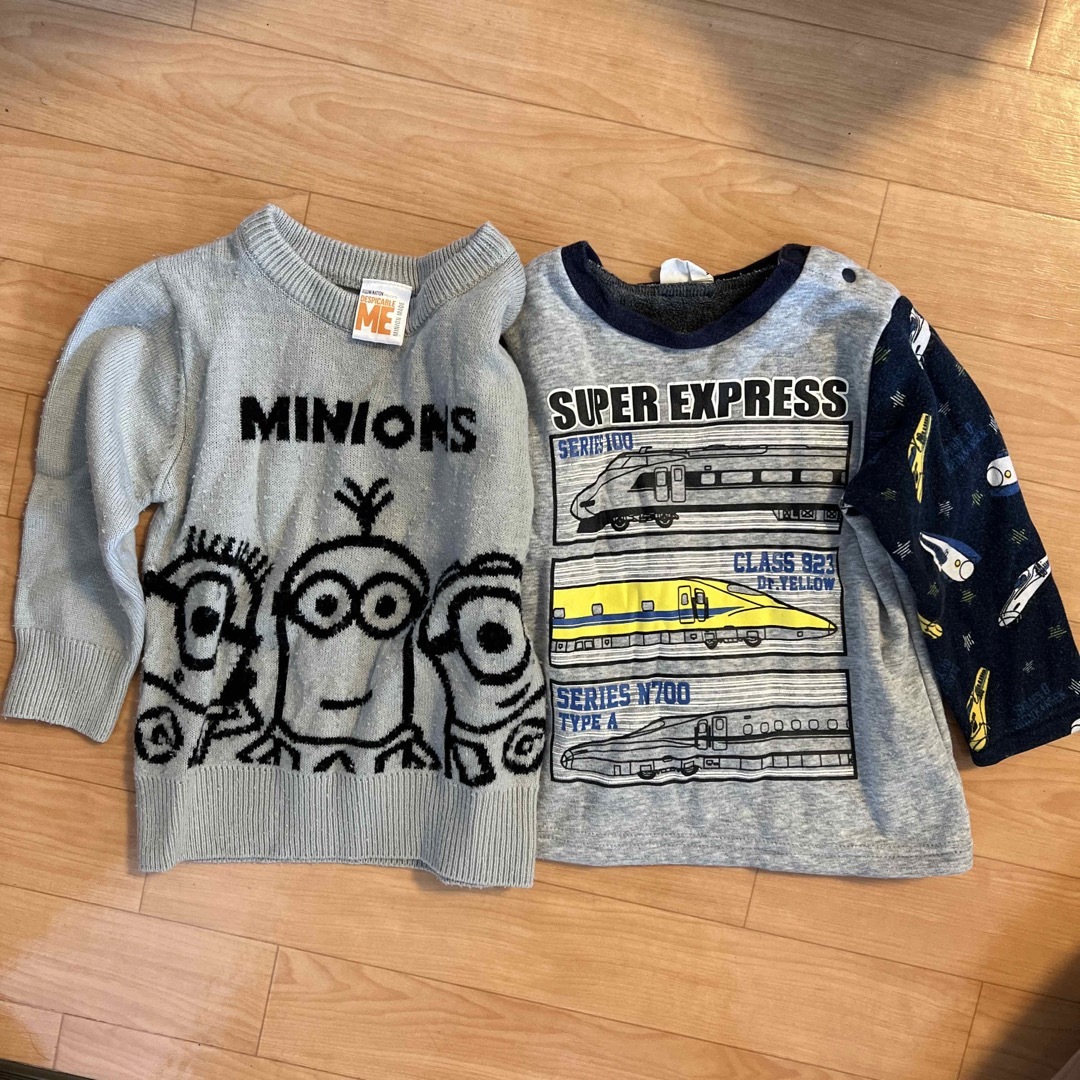 子ども服　2点セット キッズ/ベビー/マタニティのキッズ服男の子用(90cm~)(Tシャツ/カットソー)の商品写真