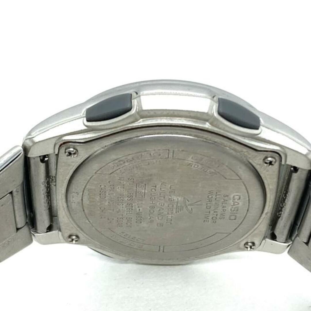 CASIO(カシオ)のCASIO(カシオ) 腕時計美品  wave ceptor(ウェーブセプター) WVA-M630 メンズ タフソーラー/電波 ネイビー メンズの時計(その他)の商品写真