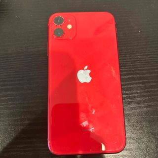 アイフォーン(iPhone)のiPhone11 Red 128GB 箱あり Simフリー(iPhoneケース)