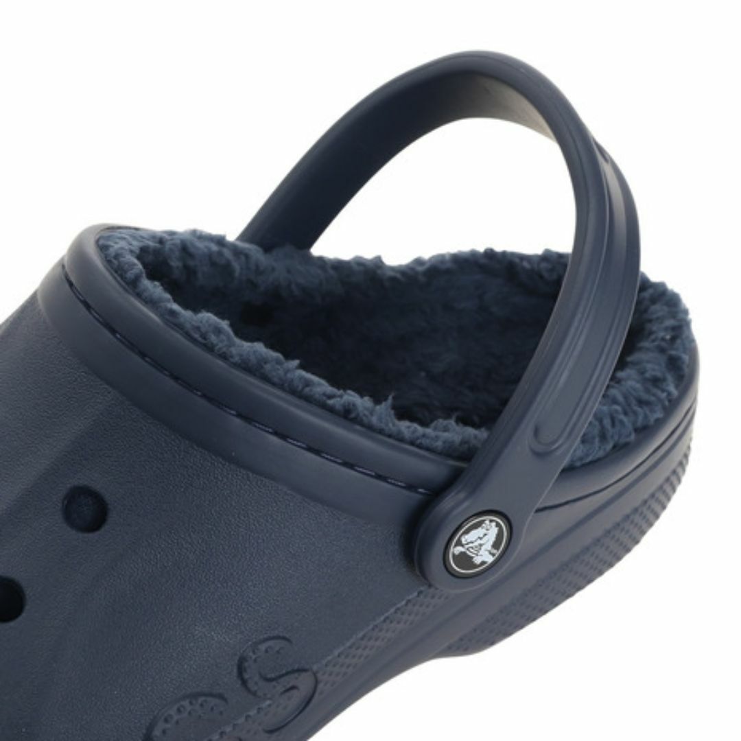 crocs(クロックス)の28cm クロックス バヤ ラインド クロッグ ネイビー M10W12 ボア メンズの靴/シューズ(サンダル)の商品写真