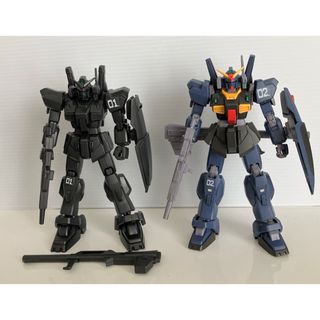 BANDAI - HGUC ガンダムMKⅡ ティターンズ　リバイブ版　エコプラ版　セット　組立済