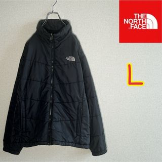 ザノースフェイス(THE NORTH FACE)のノースフェイス　キルティングジャケット　中綿ジャケット　ブラック　メンズＬ(ブルゾン)