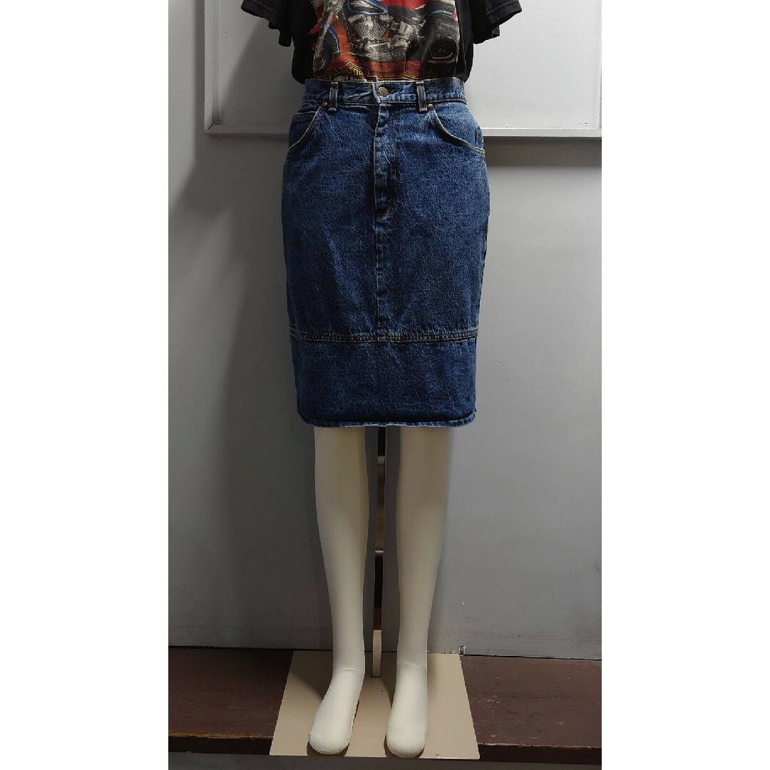 Levi's(リーバイス)のVintage Levi's ドッキング デニム スカート 27インチ相当 レディースのスカート(ひざ丈スカート)の商品写真