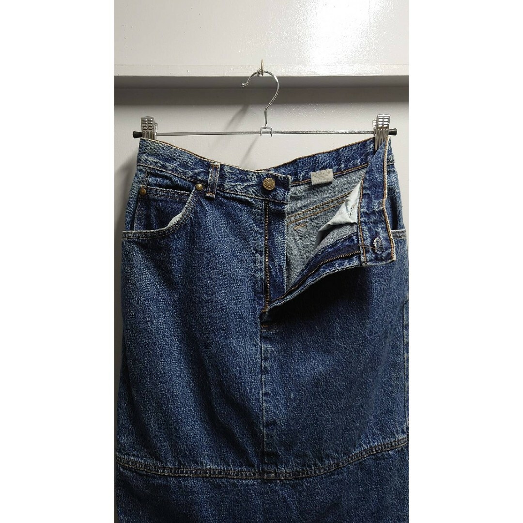 Levi's(リーバイス)のVintage Levi's ドッキング デニム スカート 27インチ相当 レディースのスカート(ひざ丈スカート)の商品写真