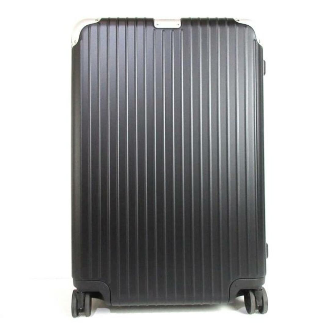 RIMOWA(リモワ)のRIMOWA(リモワ) キャリーバッグ美品  ハイブリッド チェックインL 黒×シルバー マットブラック/TSAロックナンバー【000】 ポリカーボネイト レディースのバッグ(スーツケース/キャリーバッグ)の商品写真