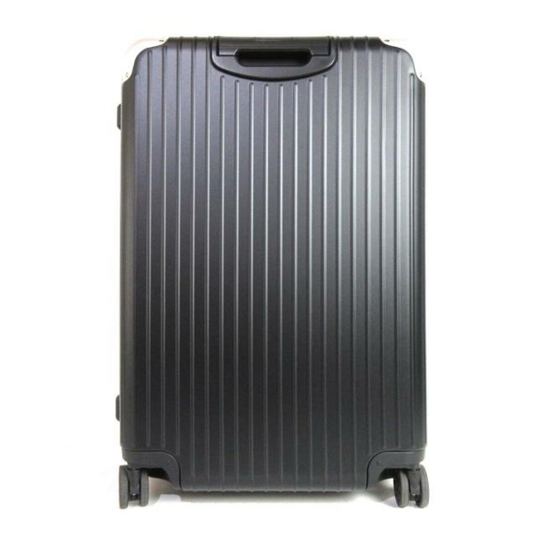 RIMOWA(リモワ)のRIMOWA(リモワ) キャリーバッグ美品  ハイブリッド チェックインL 黒×シルバー マットブラック/TSAロックナンバー【000】 ポリカーボネイト レディースのバッグ(スーツケース/キャリーバッグ)の商品写真