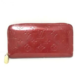 ルイヴィトン(LOUIS VUITTON)のLOUIS VUITTON(ルイヴィトン) 長財布 モノグラムヴェルニ ジッピーウォレット M91981 ポムダムール パテントレザー（モノグラムの型押し）(財布)