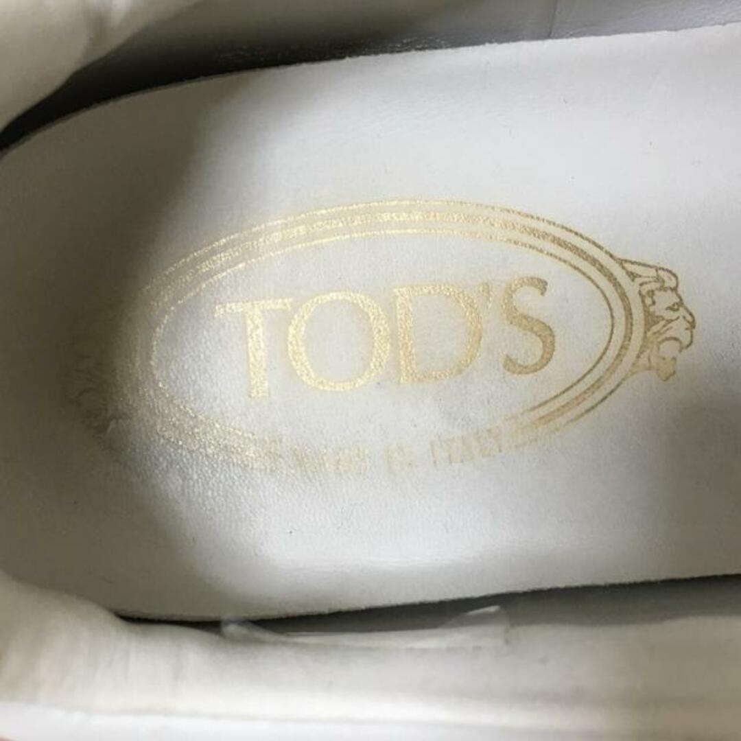 TOD'S(トッズ)のTOD'S(トッズ) スニーカー 37 1/2 レディース - 白 インソール取外し可 レザー レディースの靴/シューズ(スニーカー)の商品写真