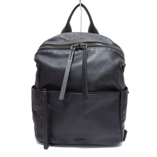 トゥミ(TUMI)のTUMI(トゥミ) リュックサック - 734301D 黒 レザー(リュック/バックパック)