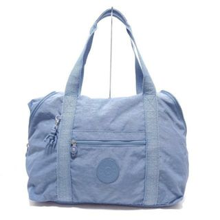 Kipling(キプリング) ボストンバッグ美品  - ライトブルー 本体ロックなし ナイロン