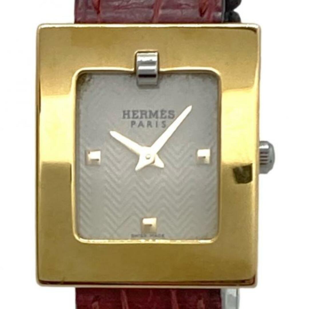 Hermes(エルメス)のHERMES(エルメス) 腕時計 ベルトウォッチ BE1.120/BE1.120.470 レディース □E アイボリー レディースのファッション小物(腕時計)の商品写真