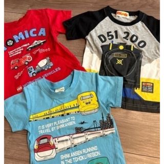 トミカ　プラレール　Tシャツ100センチ