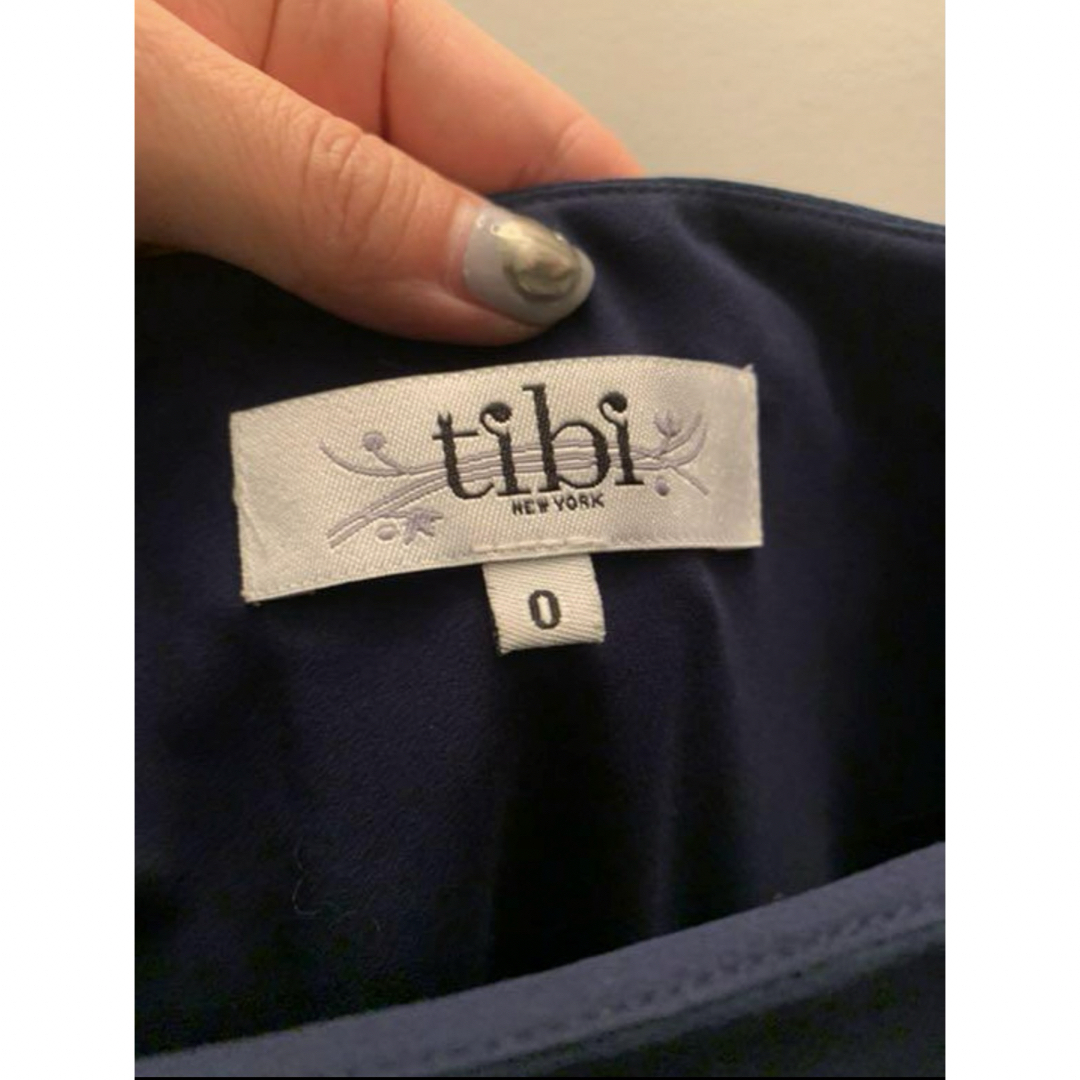 tibi(ティビ)の【ドレスワンピース】tibi newyork シルクワンピース レディースのワンピース(ひざ丈ワンピース)の商品写真