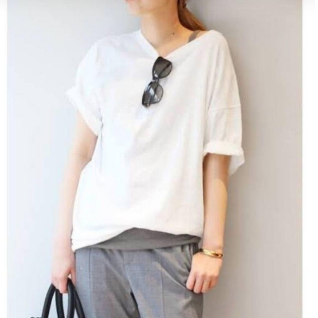 DEUXIEME CLASSE(ドゥーズィエムクラス)のloose Tシャツ レディースのトップス(Tシャツ(半袖/袖なし))の商品写真