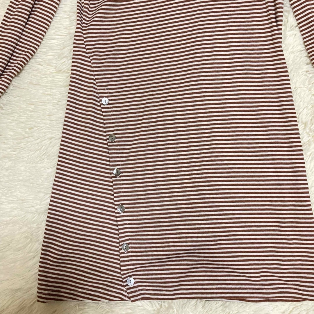 theory(セオリー)の未使用　セオリー　Lowell knit button front tee レディースのトップス(シャツ/ブラウス(長袖/七分))の商品写真