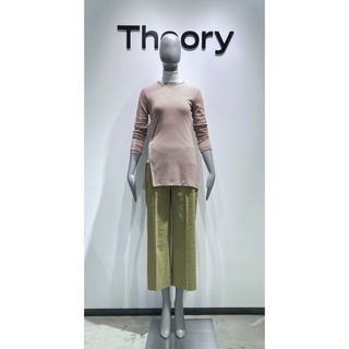 theory - 未使用　セオリー　Lowell knit button front tee