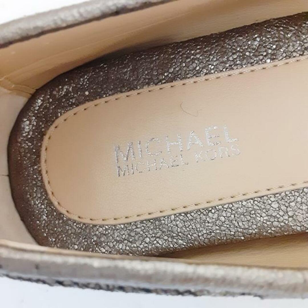 Michael Kors(マイケルコース)のMICHAEL KORS(マイケルコース) スリッポン 7 M レディース - ブロンズ リボン レザー レディースの靴/シューズ(その他)の商品写真