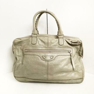 バレンシアガ(Balenciaga)のBALENCIAGA(バレンシアガ) ビジネスバッグ - 310939 ライトグリーン 本体ロックなし レザー(ビジネスバッグ)