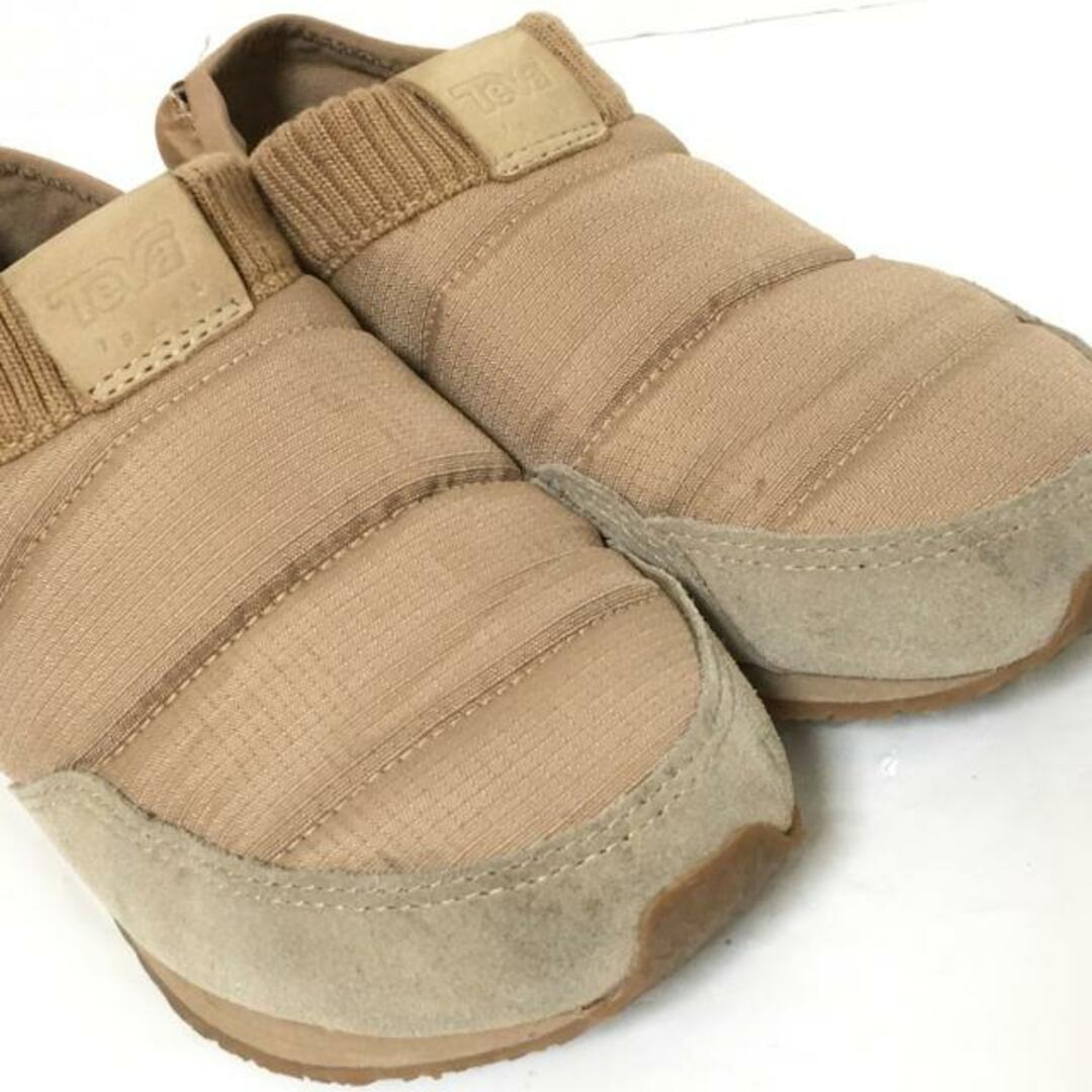 Teva(テバ)のTeva(テバ) サンダル 24 レディース - ライトブラウン×ベージュ ナイロン×スエード レディースの靴/シューズ(サンダル)の商品写真