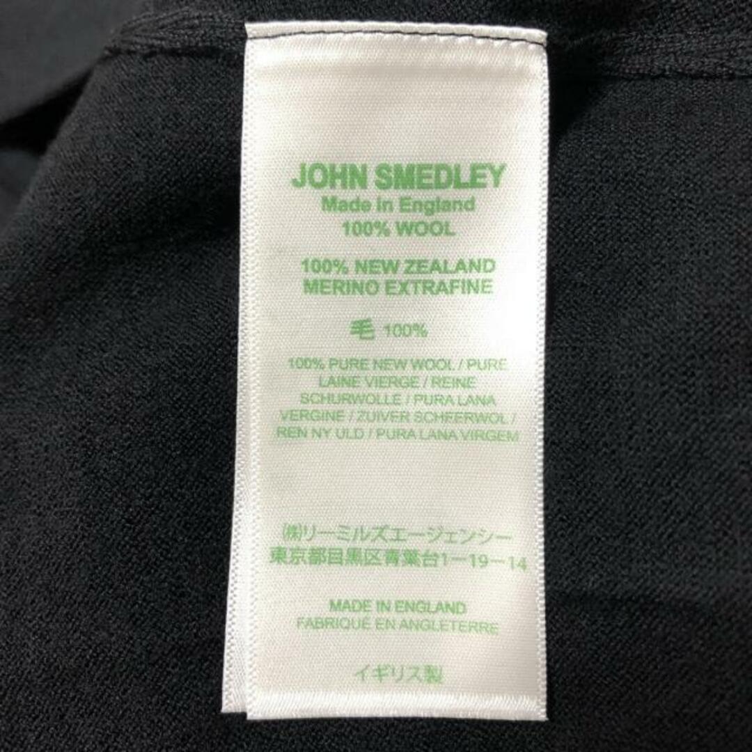 JOHN SMEDLEY(ジョンスメドレー)のJOHN SMEDLEY(ジョンスメドレー) 長袖セーター サイズS メンズ美品  - 黒 タートルネック メンズのトップス(ニット/セーター)の商品写真