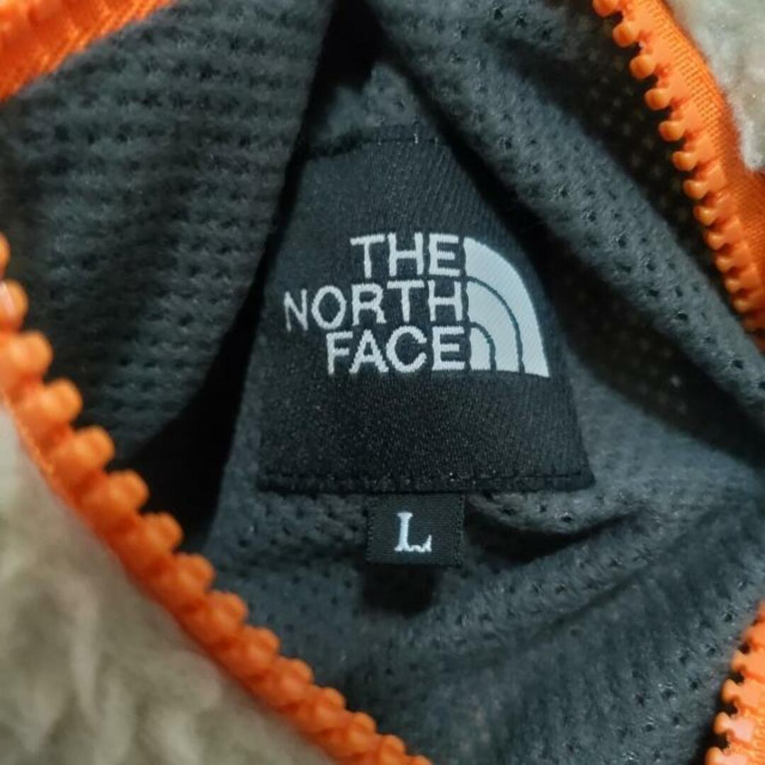 THE NORTH FACE(ザノースフェイス)のTHE NORTH FACE(ノースフェイス) ブルゾン サイズL メンズ美品  - ベージュ×オレンジ 長袖/リバーシブル/ジップアップ/春/秋 メンズのジャケット/アウター(ブルゾン)の商品写真