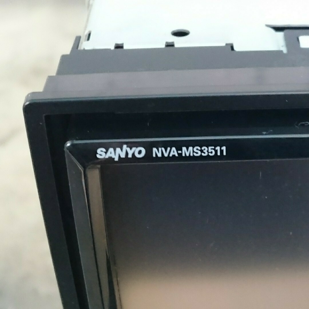 SANYO(サンヨー)のBluetooth サンヨー NVA-MS3511AZ ナビ SSDナビ HDD 自動車/バイクの自動車(カーナビ/カーテレビ)の商品写真