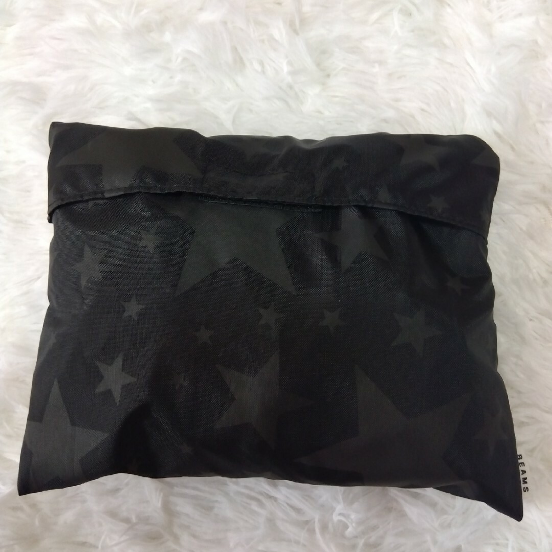 BEAMS(ビームス)のビームス ボストンバッグ ポケット収納 ブラック 黒 スター 星 旅行バッグ レディースのバッグ(ボストンバッグ)の商品写真