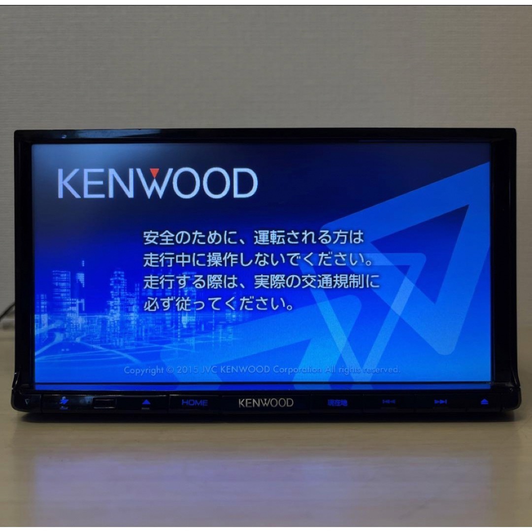 KENWOOD(ケンウッド)の美品ケンウッドナビMDVL503フルセグ2023年春版地図更新新品バックカメラ付 自動車/バイクの自動車(カーナビ/カーテレビ)の商品写真