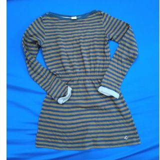 プチバトー(PETIT BATEAU)の長袖ワンピース PETIT BATEAU （130）(ワンピース)