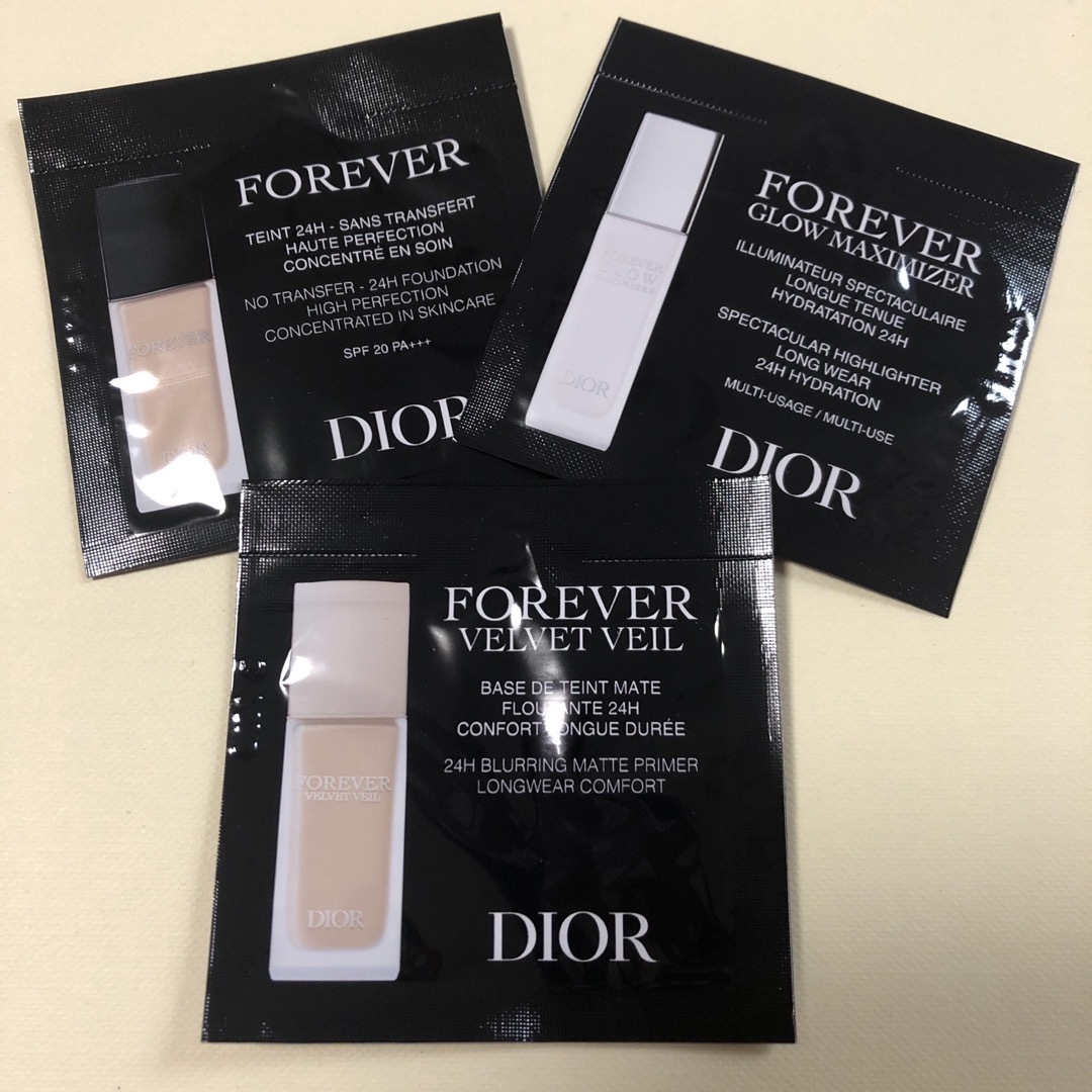 Dior(ディオール)のDior スキン フォーエヴァー サンプル セット  コスメ/美容のベースメイク/化粧品(その他)の商品写真