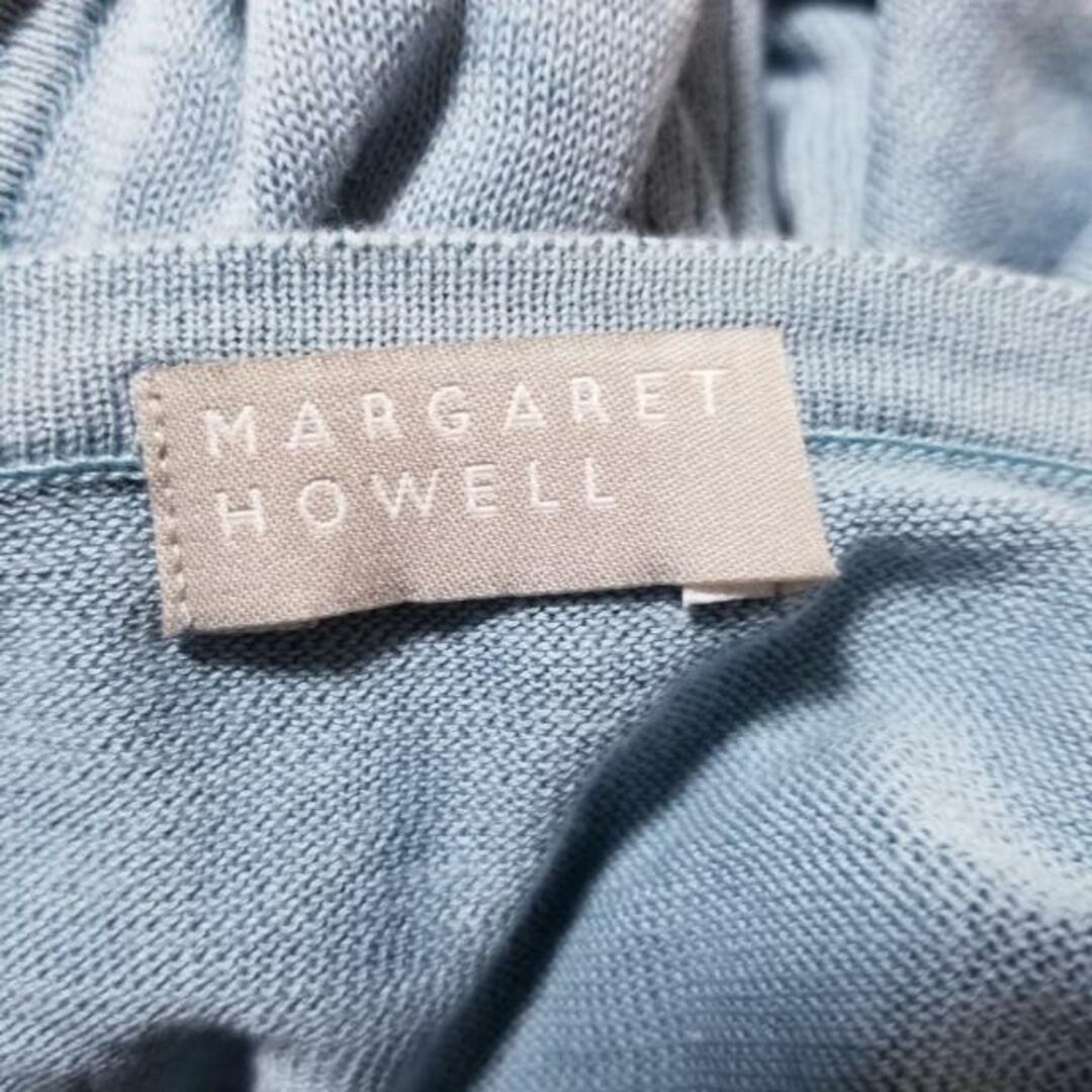 MARGARET HOWELL(マーガレットハウエル)のMargaretHowell(マーガレットハウエル) 半袖カットソー レディース美品  - ブルーグレー レディースのトップス(カットソー(半袖/袖なし))の商品写真