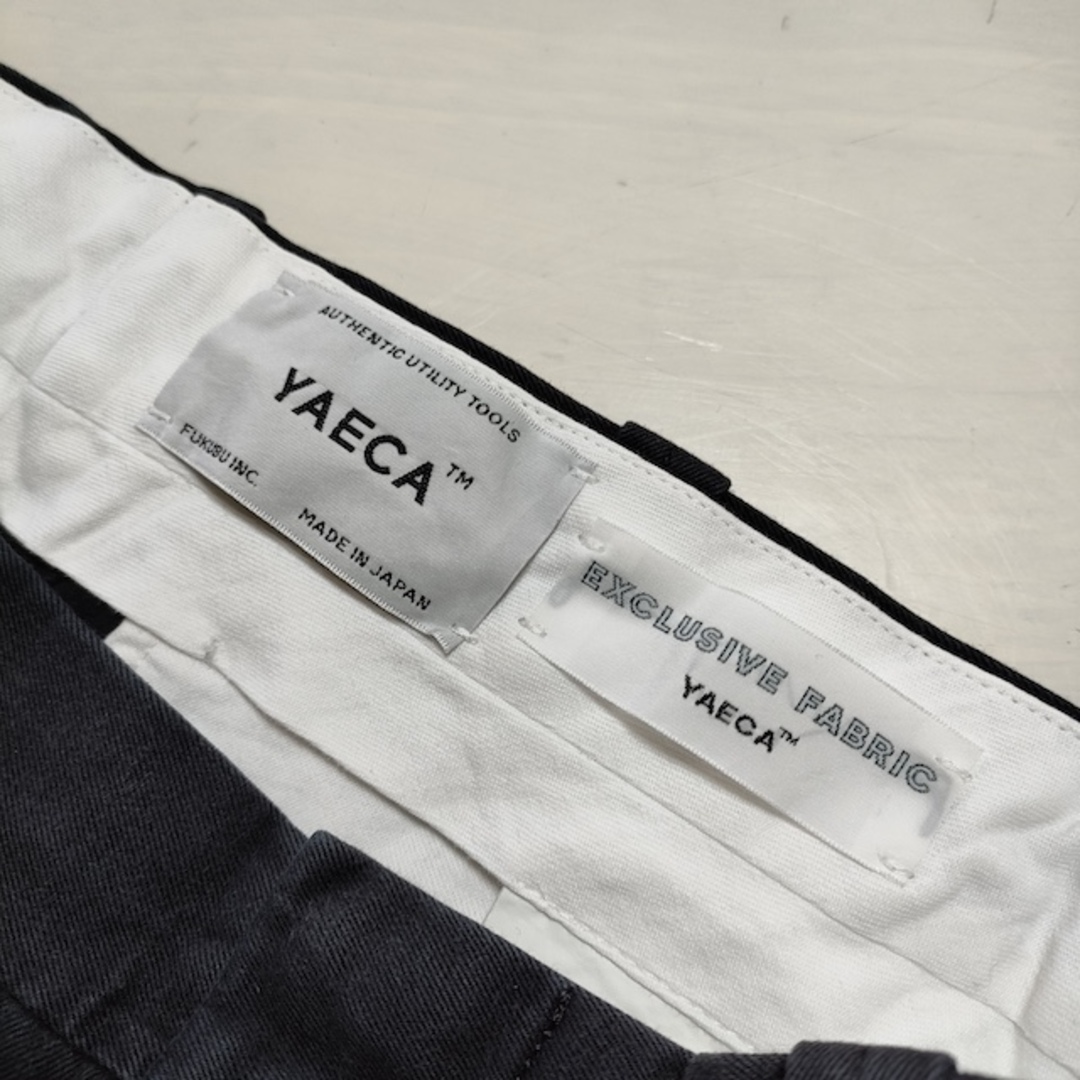 YAECA(ヤエカ)のYAECA CHINO CLOTH PANTS TAC TAPERED 定価20900円 156054 サイズ28 パンツ ブラック レディース ヤエカ【中古】4-0414G△ レディースのパンツ(その他)の商品写真