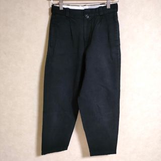 YAECA - YAECA CHINO CLOTH PANTS TAC TAPERED 定価20900円 156054 サイズ28 パンツ ブラック レディース ヤエカ【中古】4-0414G△