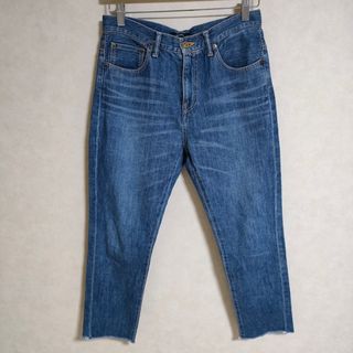 ジャーナルスタンダード(JOURNAL STANDARD)のJOURNAL STANDARD 10ozデニムテーパードパンツ サイズ38 デニムパンツ ブルー レディース ジャーナルスタンダード【中古】4-0414G△(デニム/ジーンズ)